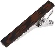 [SPOWDS] Tie clip， Tie clip Wooden High-end Men's Business Tie Clip ，Wood Tie Clips for Mens Necktie Tie Bar Clasp Business Gift tie clips