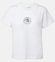 [Moncler] Moncler Cotton T-shirt UK 14 white