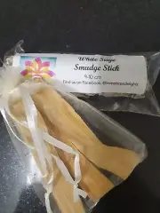 White Sage Smudge Stick & 3 Palo Santo sticks Pack