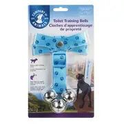 Company Of Animals Training Dog Toilet Training Bells Navy Light Blue