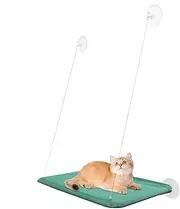 Husoiuy Cat Window Hammock | Safe Sun Bed for Cats with Durable, Robust Suction Cups - Easy to Assemble Cat Window Hammock
