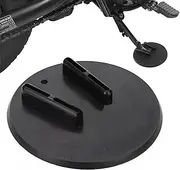 Kickstand Support Plate - Non-Slip Parking Stand Support Plate Motorcycle Foot Side Stand - Stable Motorcycle Parking Pad Kick Stand Coaster for Outdoor Parking
