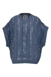 BRUNELLO CUCINELLI Ribbed Net Sweater