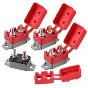 4 Pieces DC 12V - 24V Automatic Reset Circuit Breaker Circuit Breaker 30 Amp
