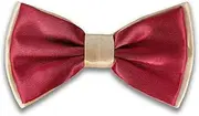 [AUSUAYA] Mens Bow Tie, Boys Classic Bowtie Clip On for Formal Tuxedo & Wedding Party AUBT-BYB2