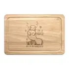 I'm A Manatee Rectangular Wooden Chopping Board - Funny Animal