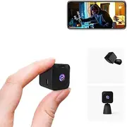 [AOBOCAM] Smallest Security Camera 4K HD Indoor WiFi Hidden Clear Live Video Battery Powered Long Standby Time Cam Compact Tiny Wireless Surveillance Cameras with Phone App Easy Setup for Home (Q18)