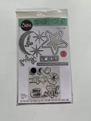 Sizzix Framelits Make a Wish Die Stamp set #664480 by Sophie Guilar
