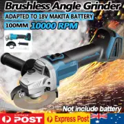 100mm 4inch Brushless Cordless Angle Grinder Body For 18V Makita Battery DGA504Z
