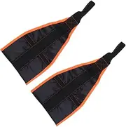 1Pair Hanging Ab Straps for Muscle Training Thickened Nylon Pull Up Belts for Chin Up Bars Home Gym Equipment for Abdominal Workouts Durable