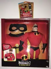 Disney Incredibles 2 Mr Incredible Ultimate Costume,Shirt, Mask,Pajamas & Toys