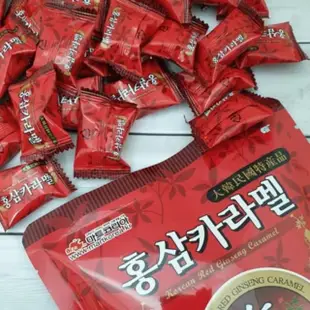 【韓國】紅蔘軟糖-焦糖風味(120公克/包)