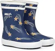 [Aigle] Unisex Kid's Baby Flac Play2 Rain Boot, Gardening, 2.5 US