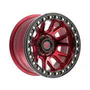 17x9 Fittipaldi FB151R BEADLOCK Red Wheel 5x5 (-38mm)