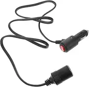 CHILDWEET Cigarette Lighter Extension Cable Durable Power Cord for All Vehicles Easy to Install for Car Electronics Stylish and Reliable Design