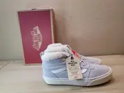 VANS Ward Hi MTE Shoes Suede Boots Women's 9.5 Antartica Shearlin NEW IN BOX