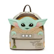 Nevenka Star Wars Baby Yoda Womens Double Strap Cute Backpack