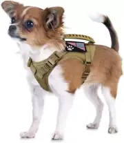 Tactical Dog Harness Tactical Puppy Vest with Rubber Handle K9 Military