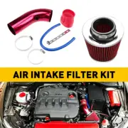 Cold Air Intake Filter Induction Kit Pipe Power Flow Hose System Car Accessory C (for: Fiat)
