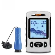2.2inch LCD Portable Fish Finder 200KHz/83KHz Dual Sonar Frequency 100M Detector