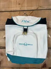Vintage 1990's Canvas Taco Bell Employee Issued Backpack