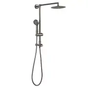 Polaris 1 Retrofit Rain Shower System with Handheld Spray - Brushed Nickel