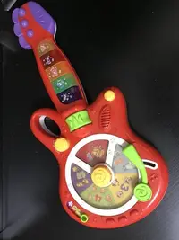 在飛比找Yahoo!奇摩拍賣優惠-兒童玩具【電吉他造型聲光玩具】