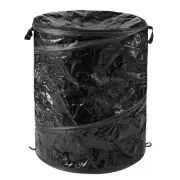 Collapsible Trash Can 44gal Portable Garbage Can Outdoor Bin with Lid (Black)
