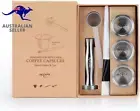 Stainless Steel Refillable Filters Reusable Pods Compatible with Nespresso Origi