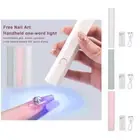 Nail Phototherapy Lamp One-key Start High-efficiency Quick Dry Uv Led Nail Lamp
