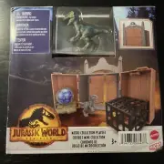 Jurassic World Dominion Blue Velociraptor Micro Collection Playset