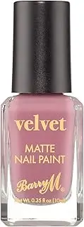 Barry M Matte Velvet Nail Paint 10 ml, No. 07 Pink Charm, 10 ml