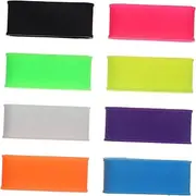 Kisangel 8pcs Racket Grip Non- Silicone Overgrips for Tennis Badminton Rackets Lightweight and Easy to Use for Enhanced Traction and