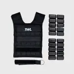 [TWL] TWL - Weight Vest - Black - 20Kg