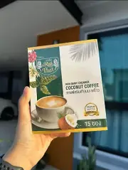 6x Rai Thai Coconut Coffee Instant Powder Control Hunger Diet Coffee Good Shape