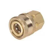 KARCHER 1/4" Female QC x 1/4" Female Pressure Washer Coupler 8.641-042.0
