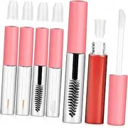 IWOWHERO Diy Mascara Tube Wands 6pcs Empty Mascara Bottles for Cosmetics Travel