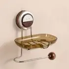 Punch-free Towel Rack Suction Cup Roll Paper Dispenser Soap Holder Household