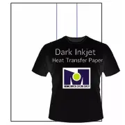 Inkjet Dark heat Transfer Paper Heat Press DIY T-shirt Printing BL 20 Sh 8.5”x11
