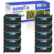 10PK CF258A 58A Toner Cartridge With Chip for HP LaserJet Pro MFP M428dw M428fdn