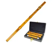 Irish Flute-Cocuswood 5-Part&Key w/Case