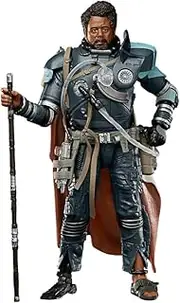 Star Wars The Black Series Saw Gerrera Toy 6-Inch-Scale Rogue One: A Star Wars Story Collectible Action Figure, Toys for Kids Ages 4 and Up