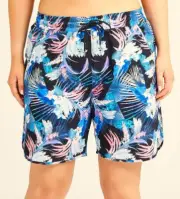 TS TAKING SHAPE plus sz XS / 14 Tropical Blues Boardshorts swimwear bathers NWT