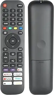EN2AB30H Remote Control Compatible with Hisense TV 32A4G 40A4G 50A6G 58A6G 70A6G 32A4HAU 40A4HAU A4HAU Replacement Controller with Netflix YouTube PrimeVideo Buttons