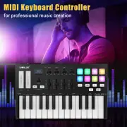 WORLDE Panda MINI II Portable 25-Key USB MIDI Keyboard Controller with Backlit
