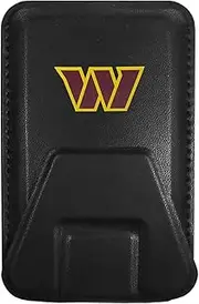 Siskiyou Sports Washington Commanders Magnetic Phone Wallet, Black, One Size, Black, One Size, Washington Commanders Magnetic Phone Wallet