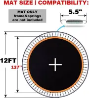 JumpTastic Trampoline Mat Replacement, Trampoline Mat (Mat Dia:127in) Fits 12 ft