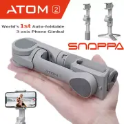Snoppa Atom 2 3-Axis Foldable Pocket Size Handheld Gimbal Stabilizer for iPhone