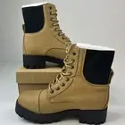 Seven7 Womens Jadon Boot Size 8 Combat Hiking Textured Camel