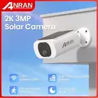 ANRAN 3MP Solar Security Camera System Wireless Home WiFi Outdoor Night Vision